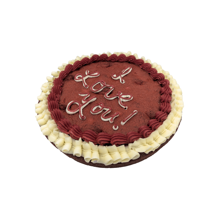 I LOVE YOU Cookie Cake